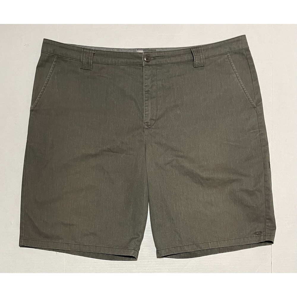 O'NEILL‎ Chino Shorts Mens Size 44 X 10 Gray Skate Surf Casual Walk Flat Front